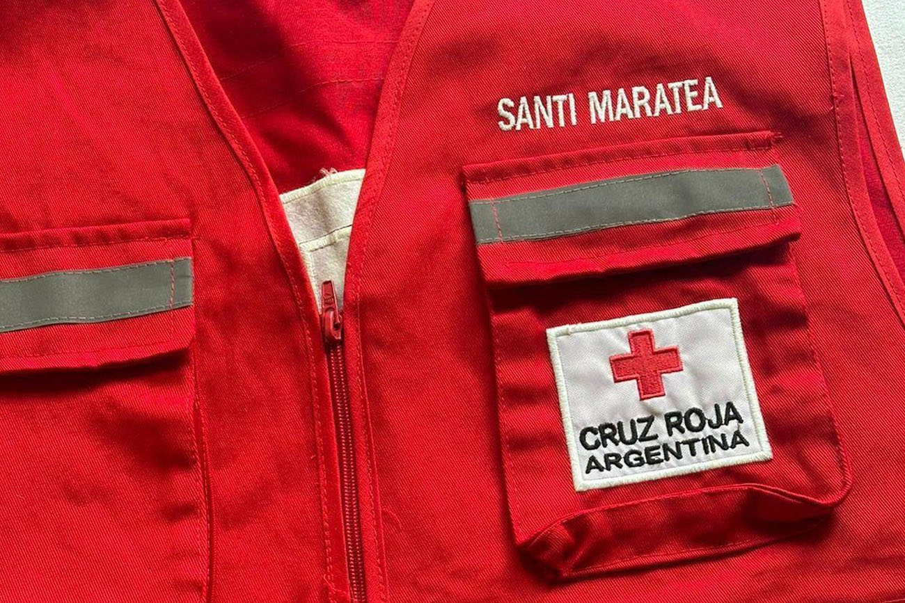 Santiago Maratea y Cruz Roja Argentina lanzan una colecta para llegar a más comunidades